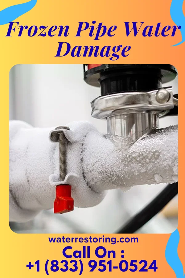 Frozen Pipe Water Damage in Ossipee, NC